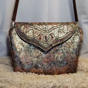 Vintage Tre Zeta Italia Leather Shoulder Bag